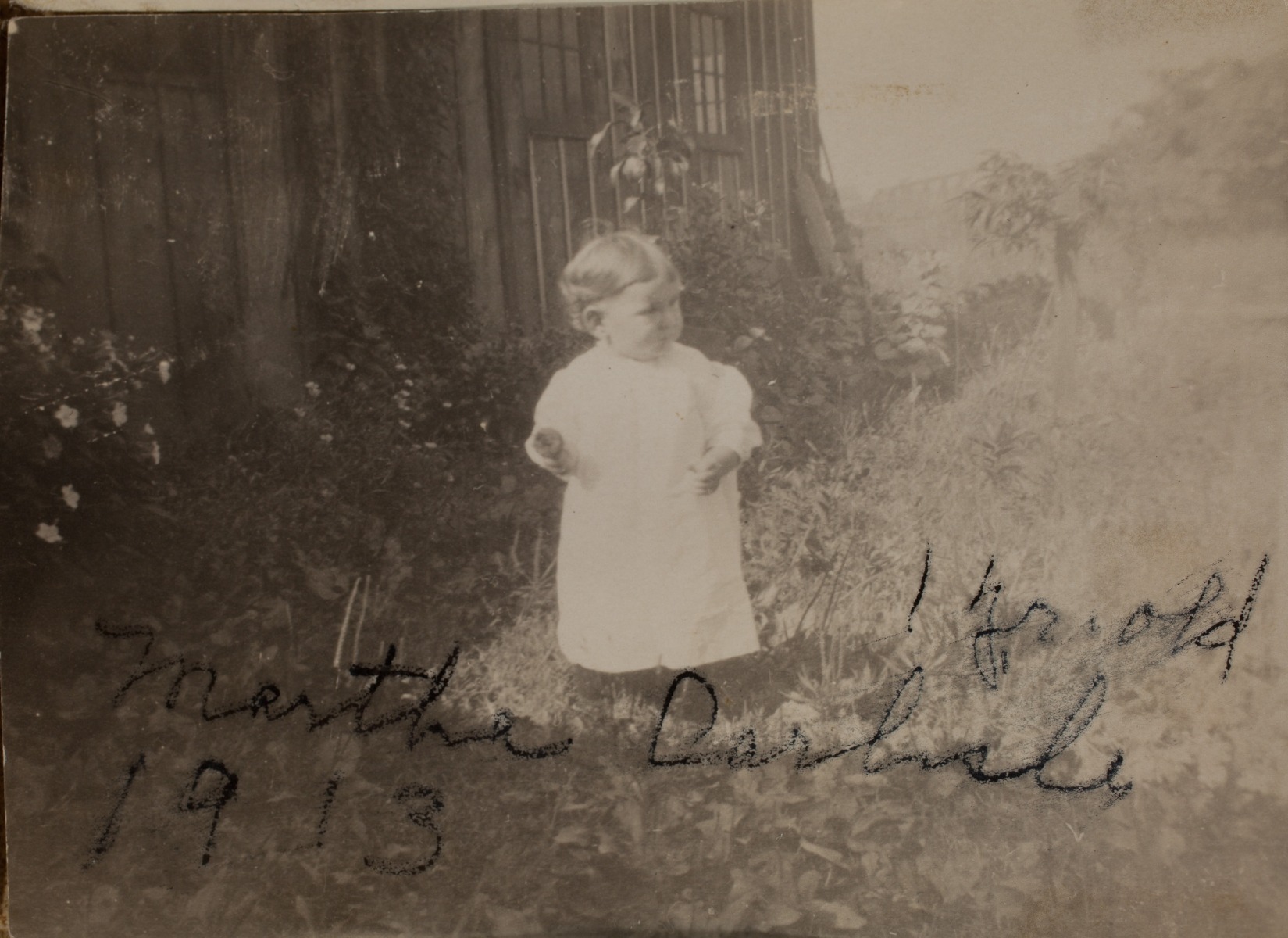 1913 "Martha Carlisle 1 yr old "